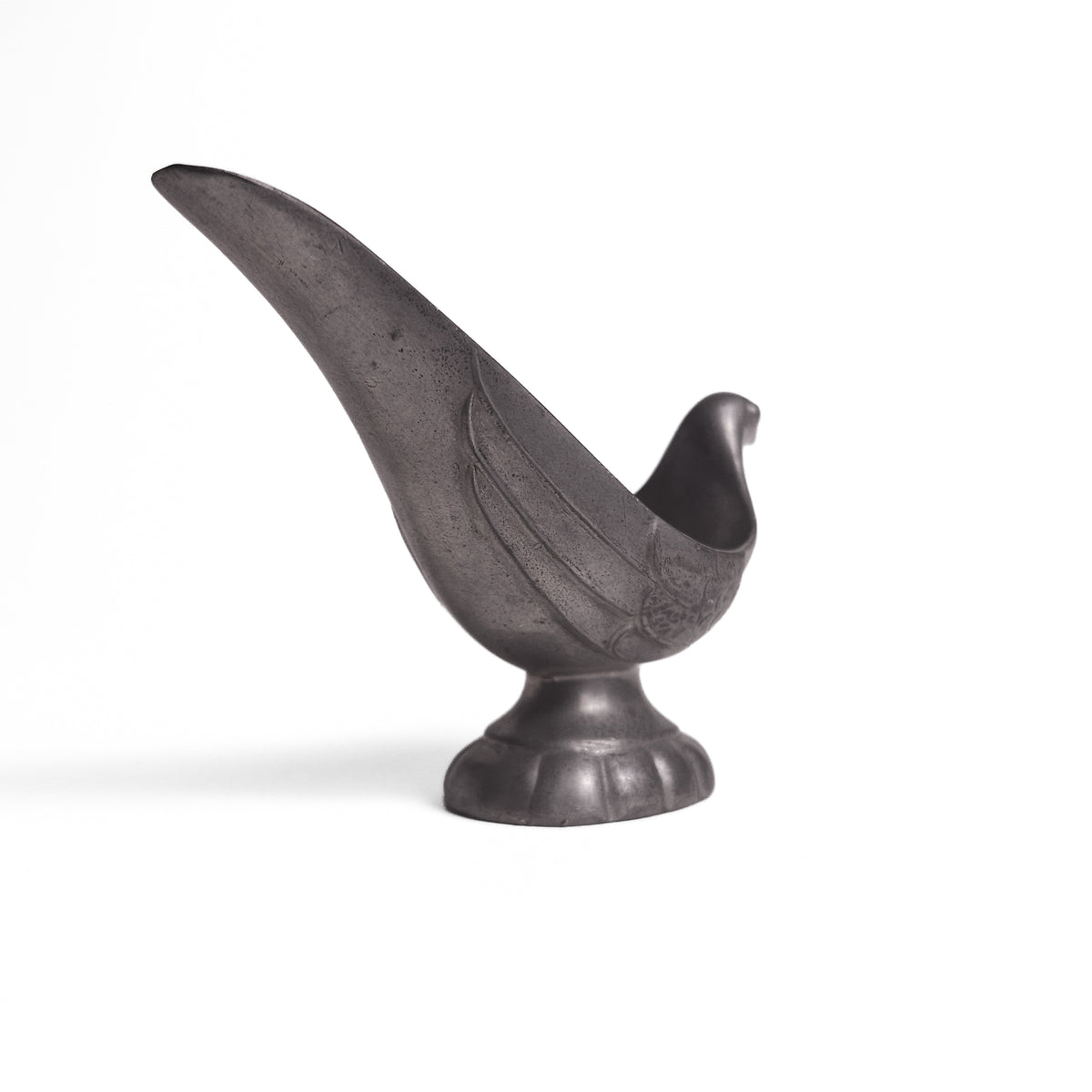 Art Deco Pewter Pipe Stand