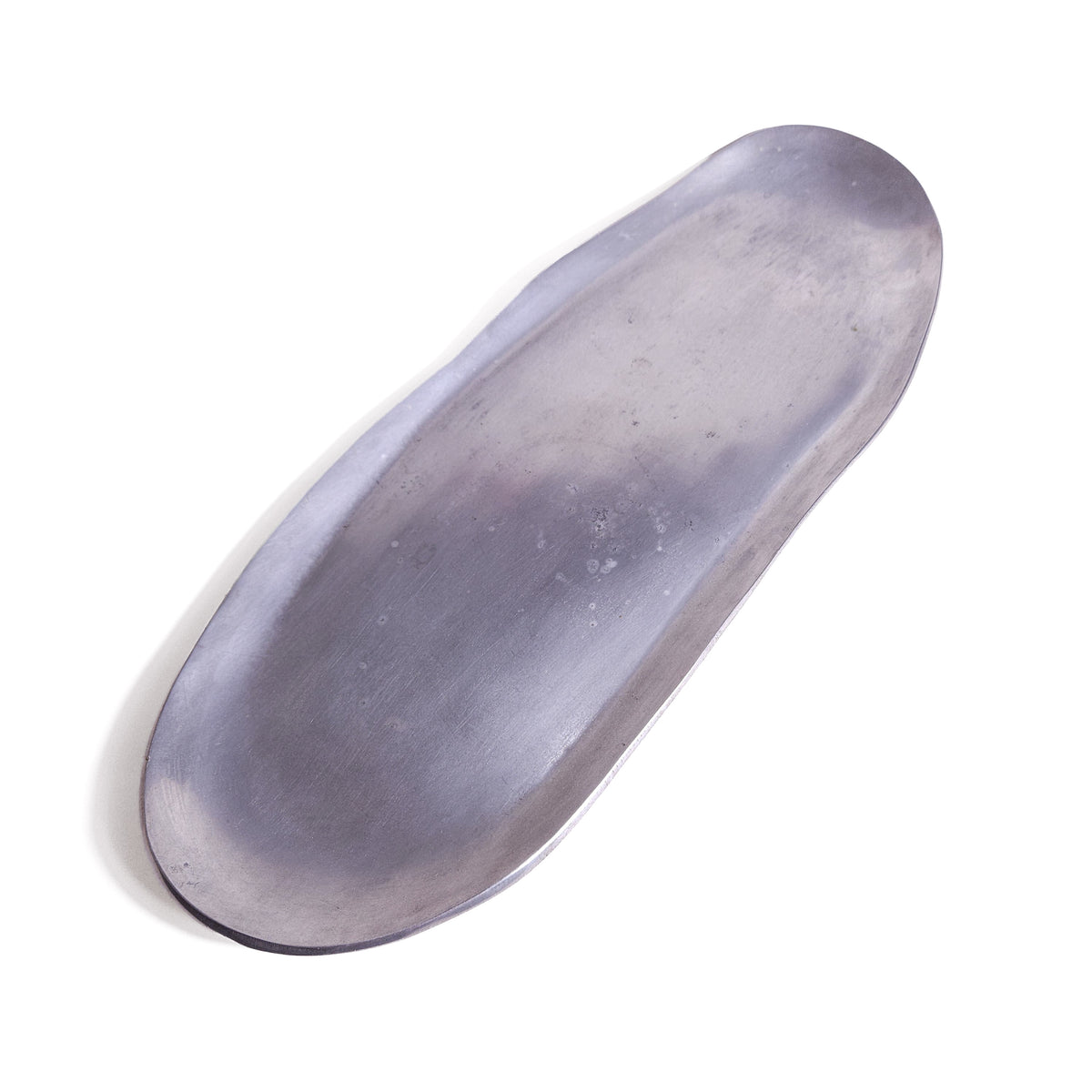 Elongated Metal Tray / Brushed Aluminum Platter