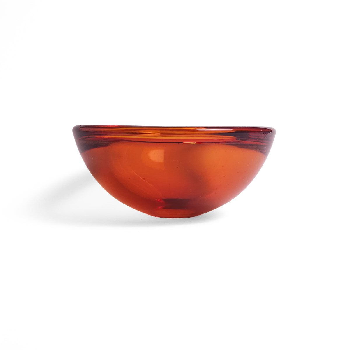 Sommerso Murano-Style Glass Bowl
