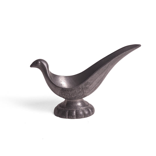 Art Deco Pewter Pipe Stand