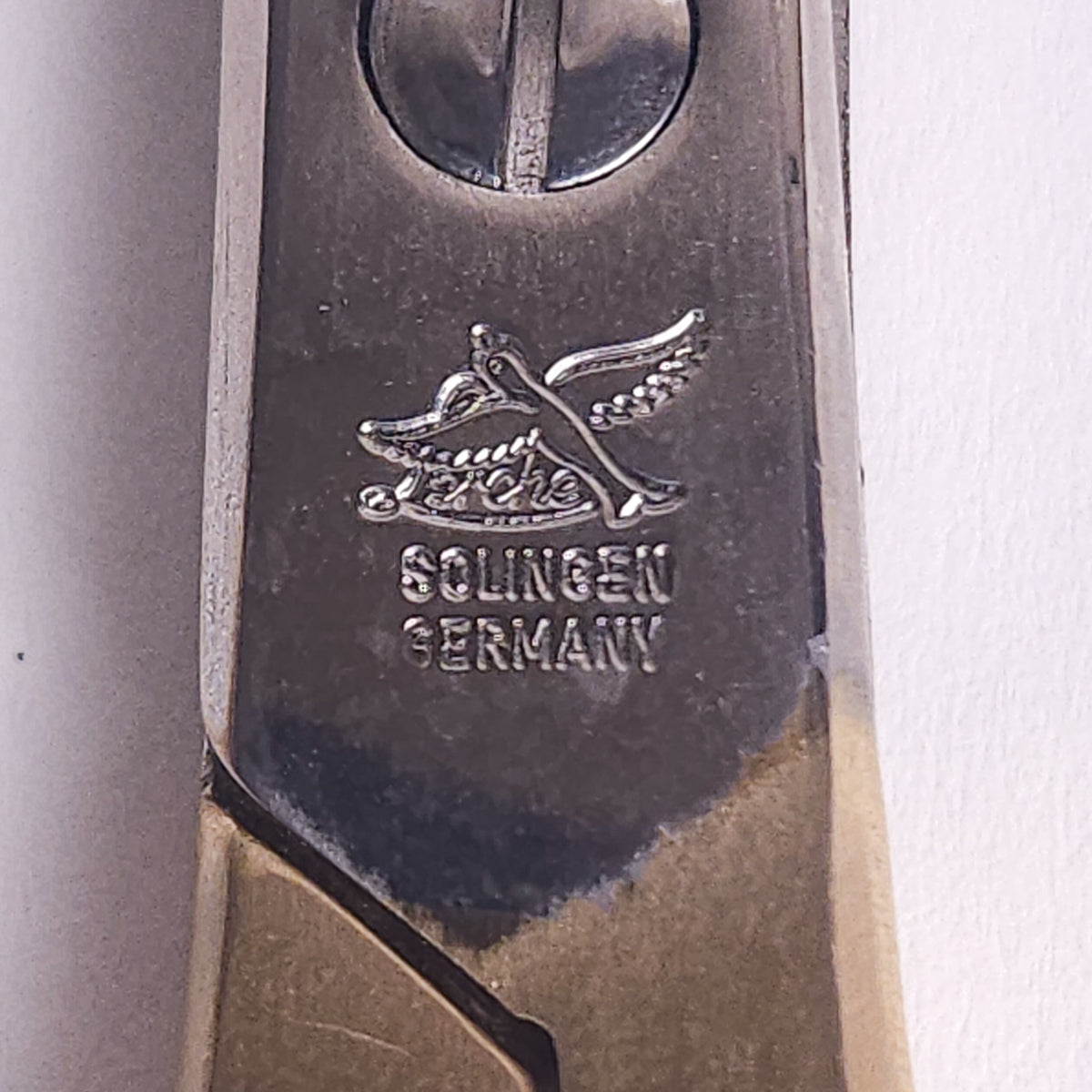 Lerche Brass Desk Scissors / Letter Opener Set