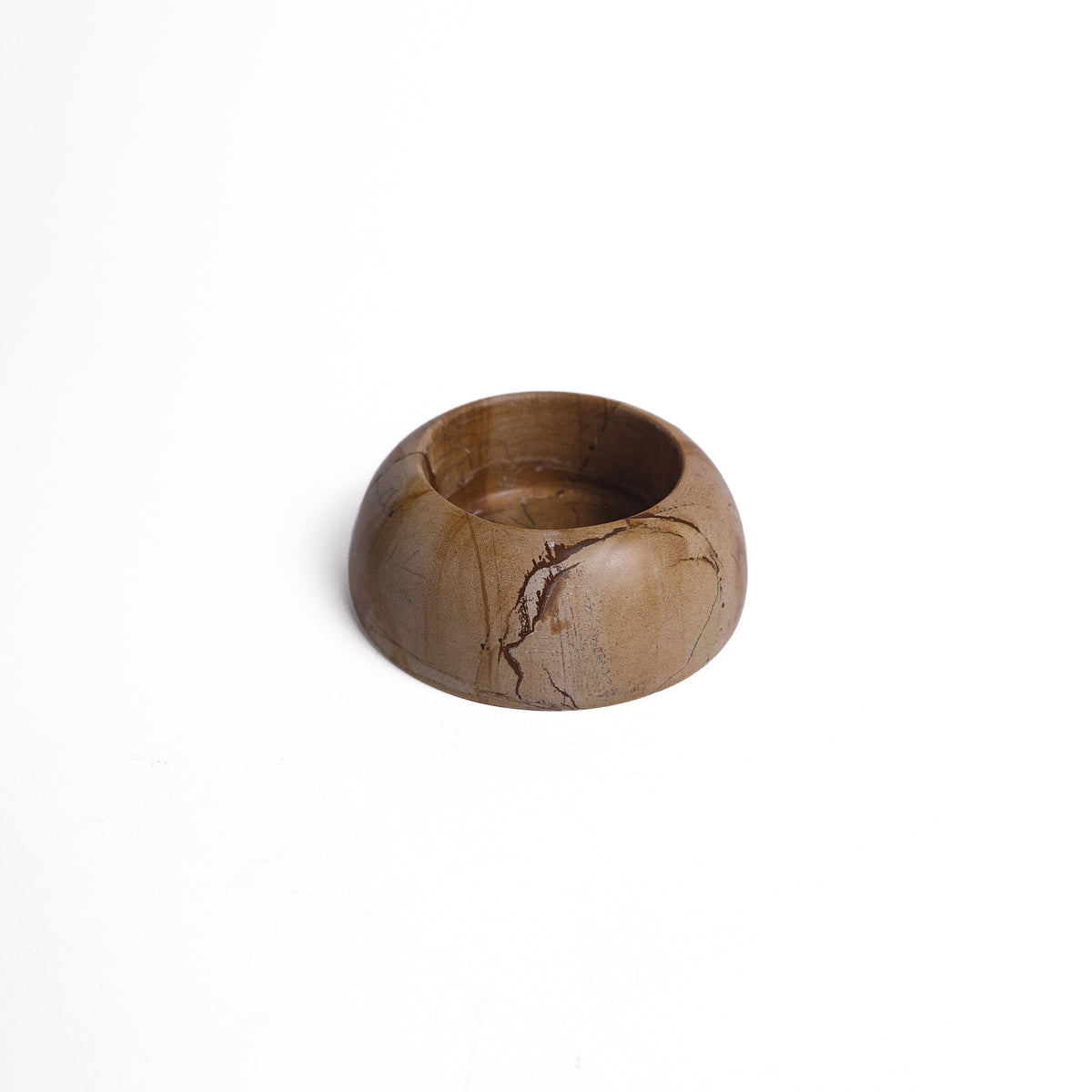 Stone Tealight Candle Holder
