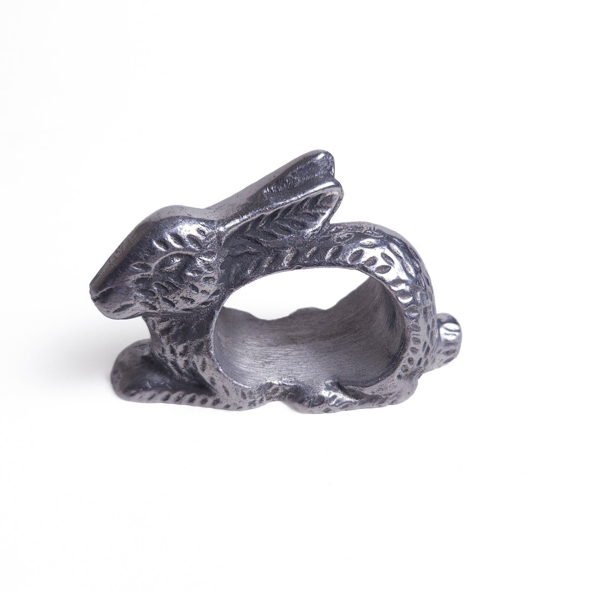 Set of 4 Cast Bunny Napkin Rings