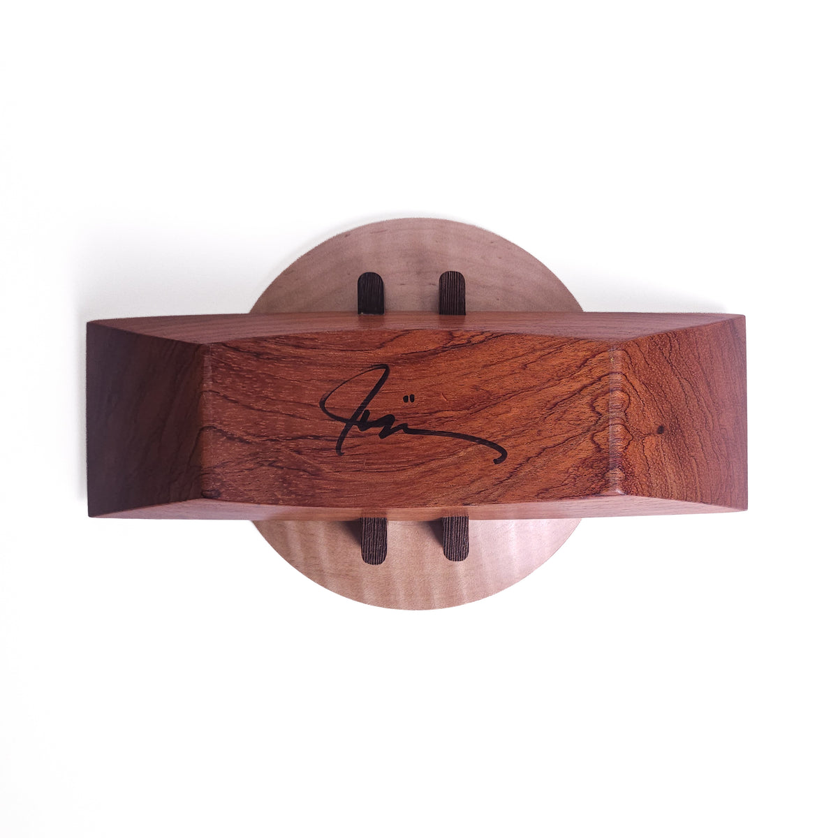 Joe Kovecses Mid-Century Style Hardwood Ikebana Vessel