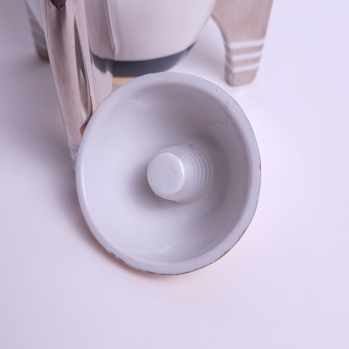 Jonathan Adler Whiskey Decanter Rocket Lid