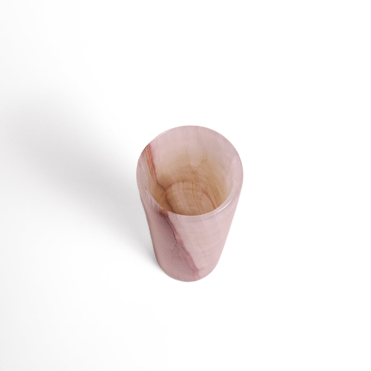 Onyx Cylindrical Vase